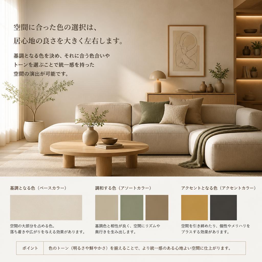 3. 色彩コーディネートを考える